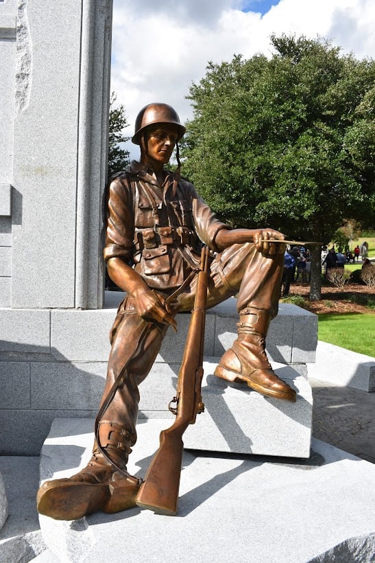 WWII Monument-Soldier