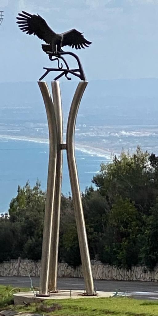 Eagle in Neshir - left