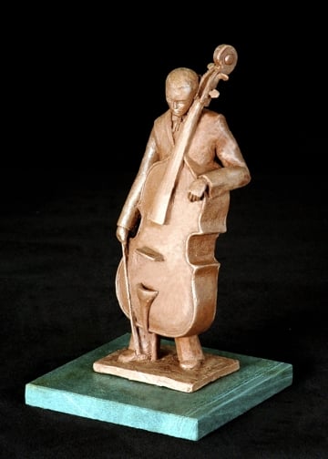 Relaxing on the Double Bass