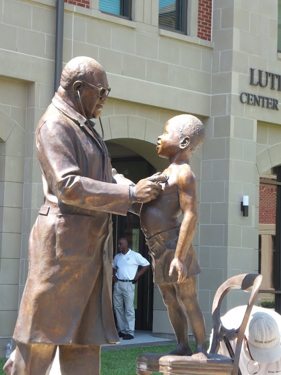 Dr. Beck Monument Unveiled